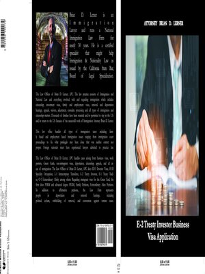 cover image of E-2 Treaty Investor Business Visa Application